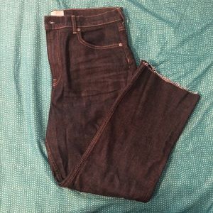 Everlane kick crop jeans